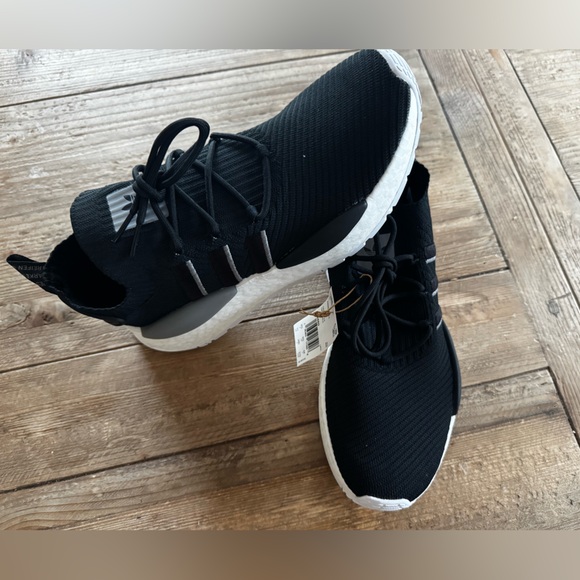 New Adidas NMD W1 Core Black Grey Cloud White (Women's) $160 - Picture 7 of 12